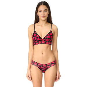 hanky panky Womens Intimate Queen Of Hearts Lace Bralette,Medium